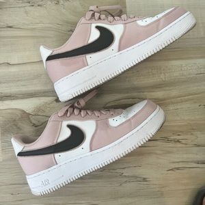 Nike Air Force 1 Low Pink/black/ White Women’s 8.5 Men’s 7